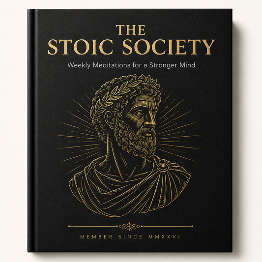 The Stoic Society — Weekly Meditations for a Stronger Mind