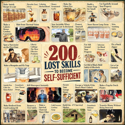 200 Skills Your Grandparents Just Knew