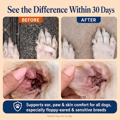 Natural Yeast Relief Drops for Dogs